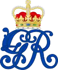 Monogramme du roi George IV.