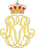 Monogramme du roi Léopold Ier.