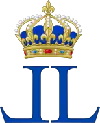 Monogramme du roi Louis XVIII.