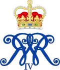 Monogramme du roi Guillaume IV.