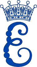 Monogramme de la princesse Eugénie.