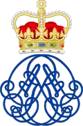 Monogramme de la reine Anne.