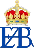 Monogramme de la reine Élisabeth Ire.