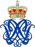 Monogramme de la reine Sophie-Madeleine.