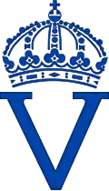 Monogramme de la reine Victoria.