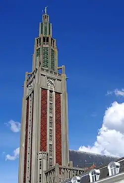 clocher de l'église Saint-Pierre de Roye