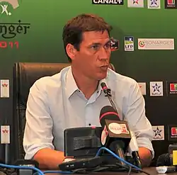 Rudi Garcia en conférence de presse