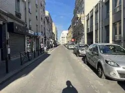 La rue en juillet 2022.