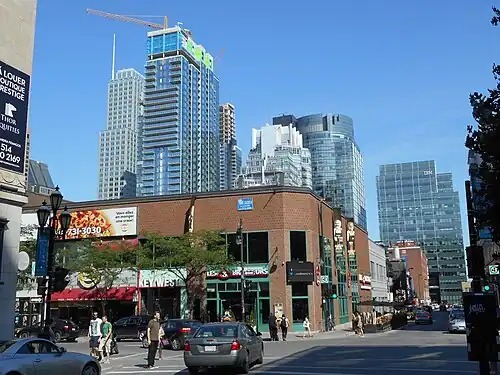 Description de l'image Rue Crescent - rue Sainte-Catherine - 01.jpg.