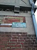 Plaque de rue Félix Coquelle.