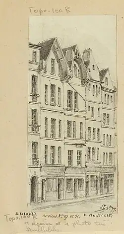 nos&nbsp;29 et 31, ou Maison des trois porcelets.