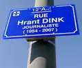 Rue Hrant-Dink à Marseille