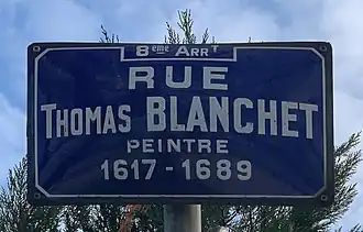 Rue Thomas Blanchet Lyon