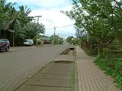 Rue transversale de Hanga Roa