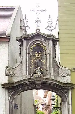 Bruxelles, rue de la Cigogne (1780).