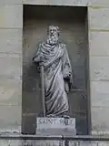 Statue de saint Paul.