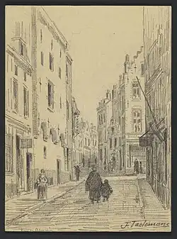 Rue des Alexiens à Bruxelles.