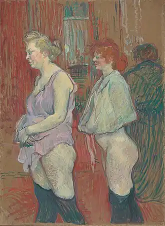 Henri de Toulouse-Lautrec, La Visite médicale, 1894.