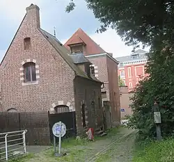 Vue vers la porte de Gand