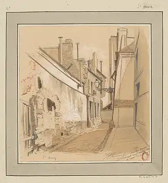 En 1878 (dessin de Jules-Adolphe Chauvet).