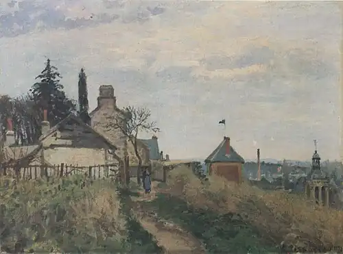 Le Palais de Justice, Pontoise, 1872Musée d'Orsay, Paris