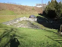 Ruine de la forge haute.