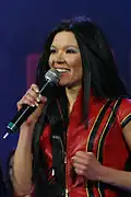 Ruslana, gagnante du Concours en 2004 pour l'Ukraine.