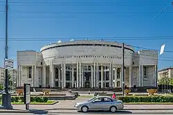 Nouveau bâtiment de la Bibliothèque nationale de Russie.