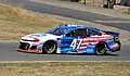 A bord de la Chevrolet n°47 au Sonoma Raceway en 2019.