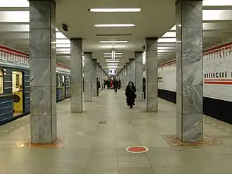 Image illustrative de l’article Riazanski prospekt (métro de Moscou)