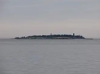 Rysäkari vue de Takaniemi à Lauttasaari.