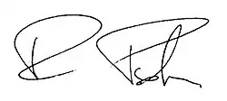 signature de Ryszard Petru