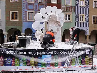 « Festival international de sculpture sur glace de Poznań »