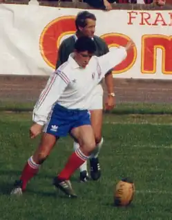 Sébastien Bertrank en 1993.
