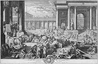 L'Académie des Sciences et des Beaux-Arts dédiée au Roy, 1698