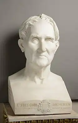Sébastien Des Guidi (1859), marbre, musée des Beaux-Arts de Lyon.