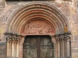 Tympan "Repas chez Simon" (1844).