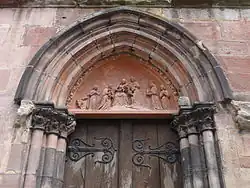 Tympan "Adoration des Rois Mages" (1844).