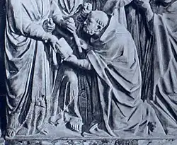 Fig. 18a. Apparition des apôtres et mission aux prêcheurs, détail (Arnolfo er Fra Guglielmo).