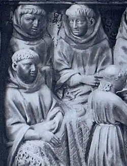 Fig. 19b. Le miracle des pains, détail (5e maître).