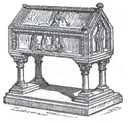 Sépulture de Magnance, Victor Petit, 1870.