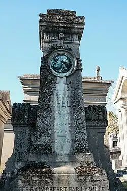 Sépulture de Théodore Bachelet au cimetière monumental de Rouen.