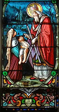 Miracle de saint Blaise.