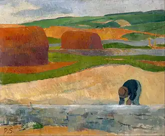 Paul Sérusier, Le Ramasseur de goémon (vers 1890)