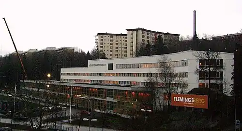 Bâtiment du tribunal de district de Södertorn.