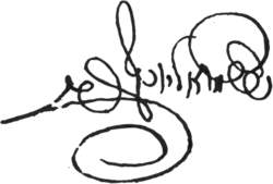 signature de Samuel Joseph Fuenn