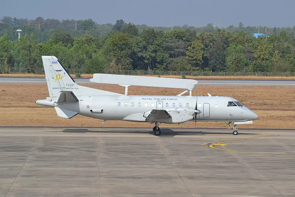 Saab 340 AEW&C de la Force aérienne royale thaïlandaise