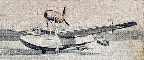 Le S.C.A.N. 20 lors de son premier vol en 1947