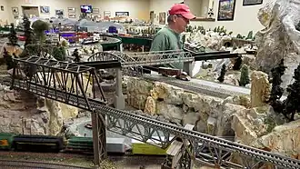 Club de trains miniatures.