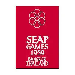 Logo des Jeux d'Asie du Sud-Est 1959.